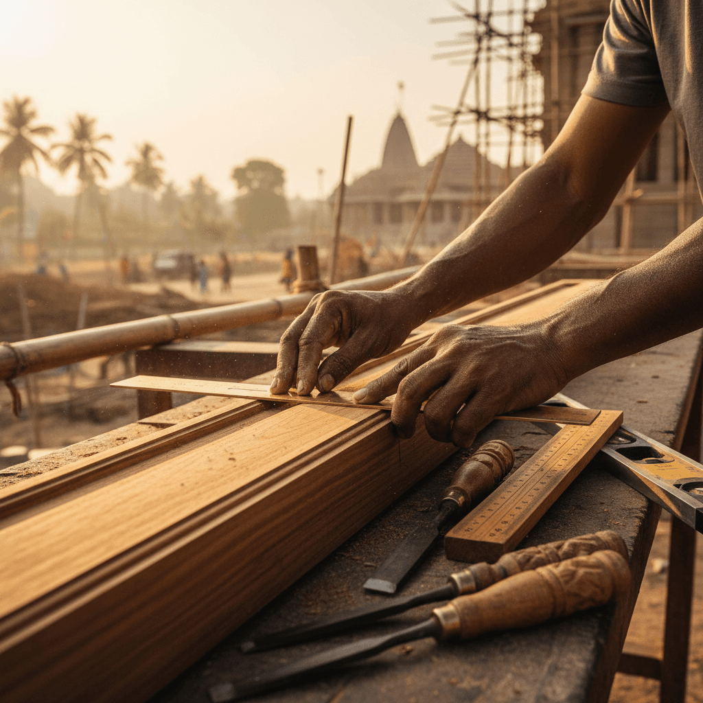 Quality workmanship in construction