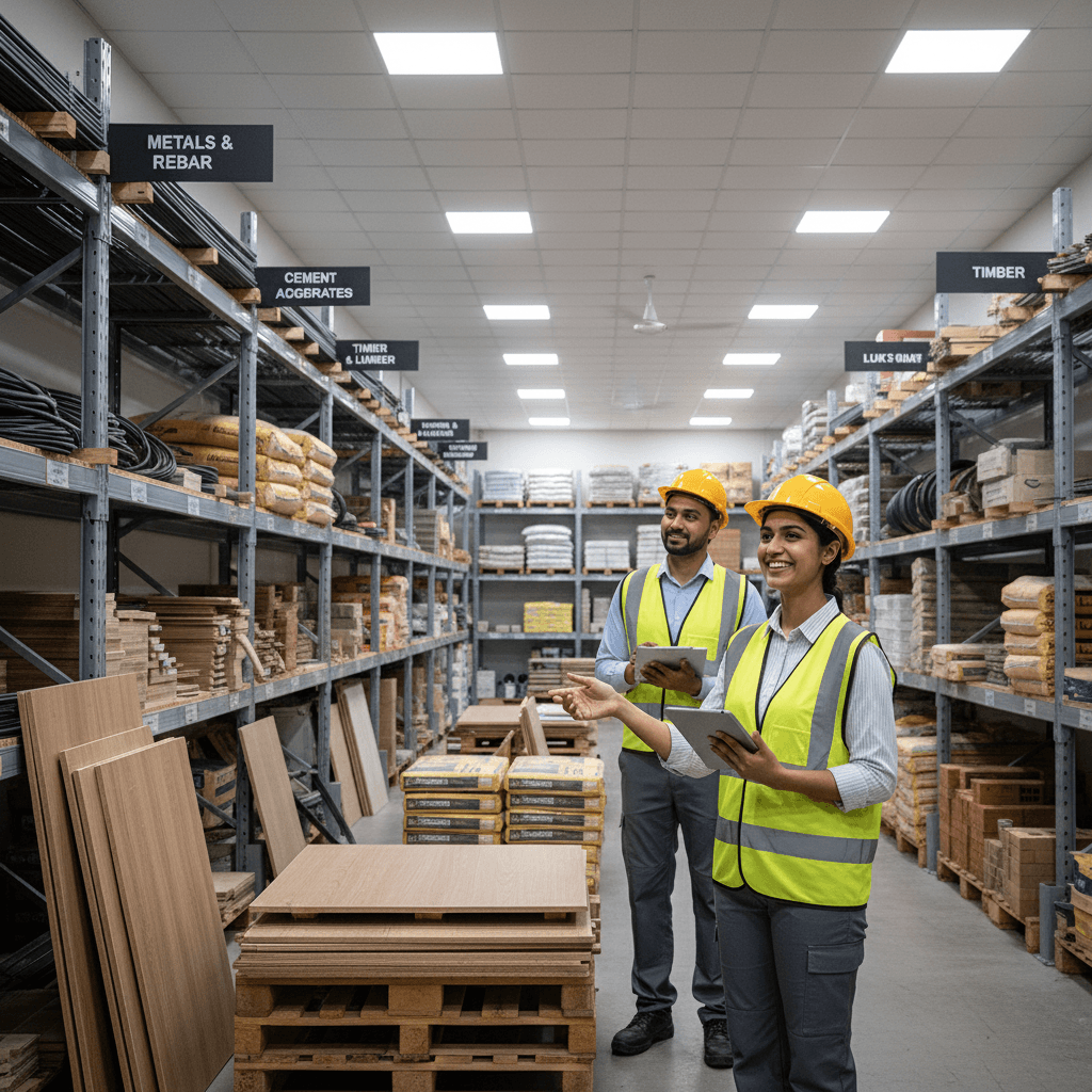 Construction materials and discounts
